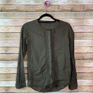 Zara Basic Women's Dark Green Top